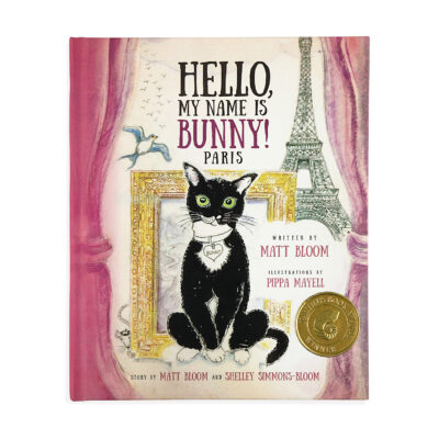 A book about Bunny the cat's adventure in Paris