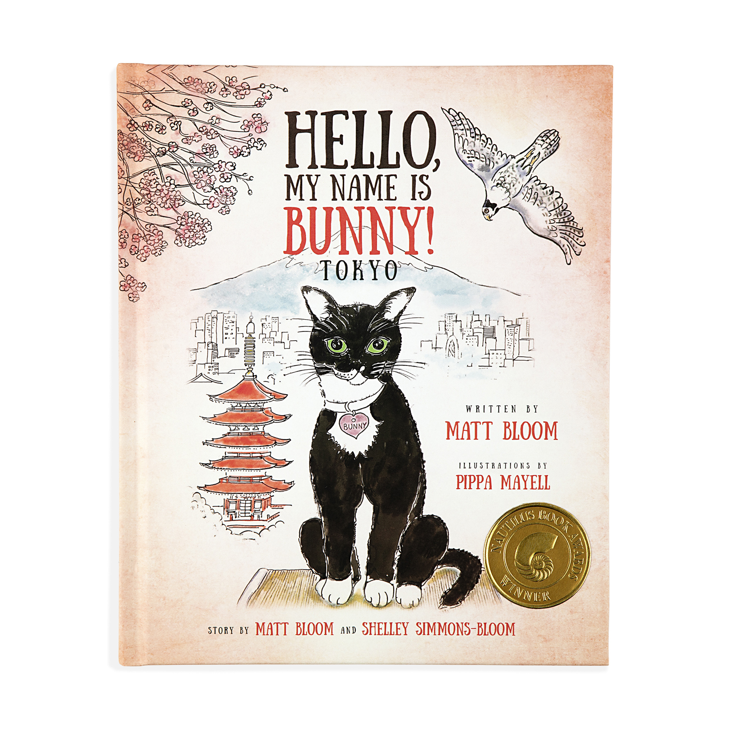 A book about Bunny the cat's adventure in Tokyo